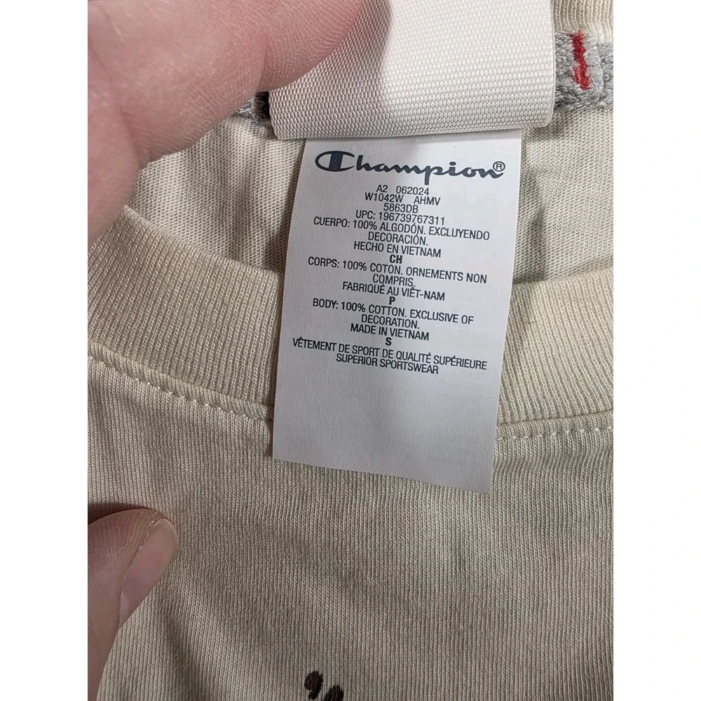 NWT Champion Stadium T-Shirt Beaver &‎ Son's Electrical Graphic Logo Men's Small - Picture 4 of 7